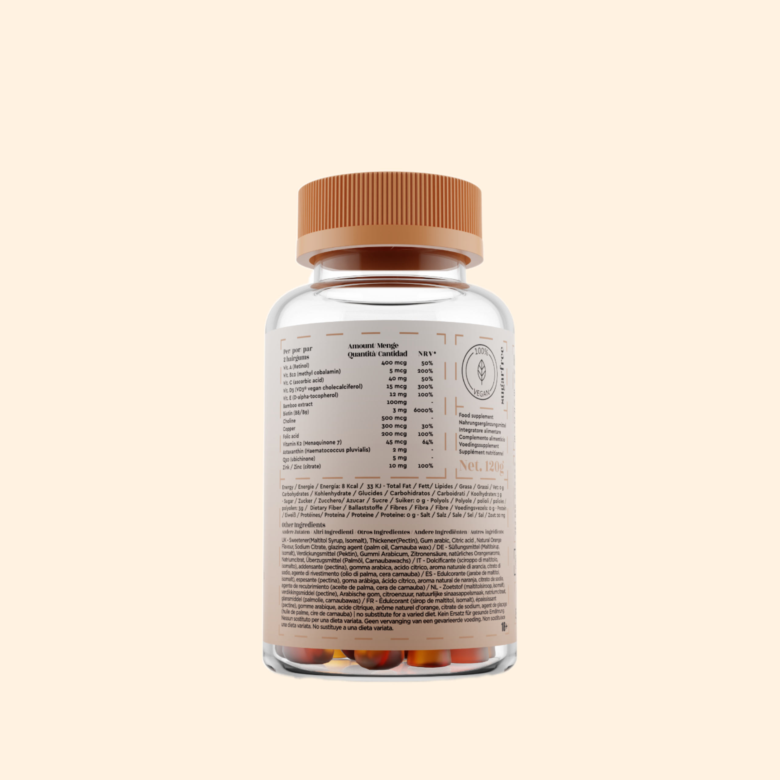 2-in-1 solution - Multivitamin + Beauty Boost Gummies