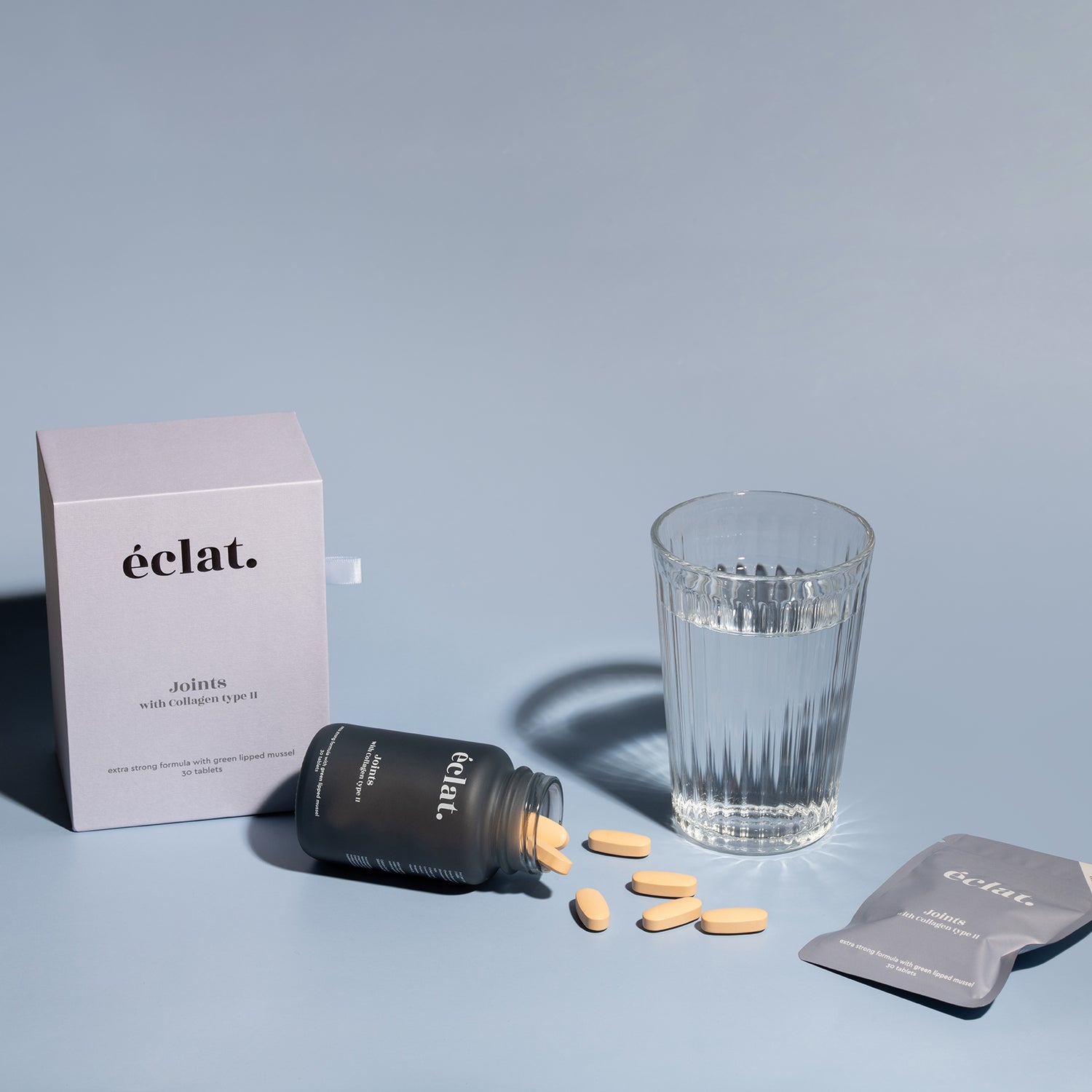 Joint Support - met Collageen Type II &amp; Groenlipmossel + navulverpakkingen (1x)