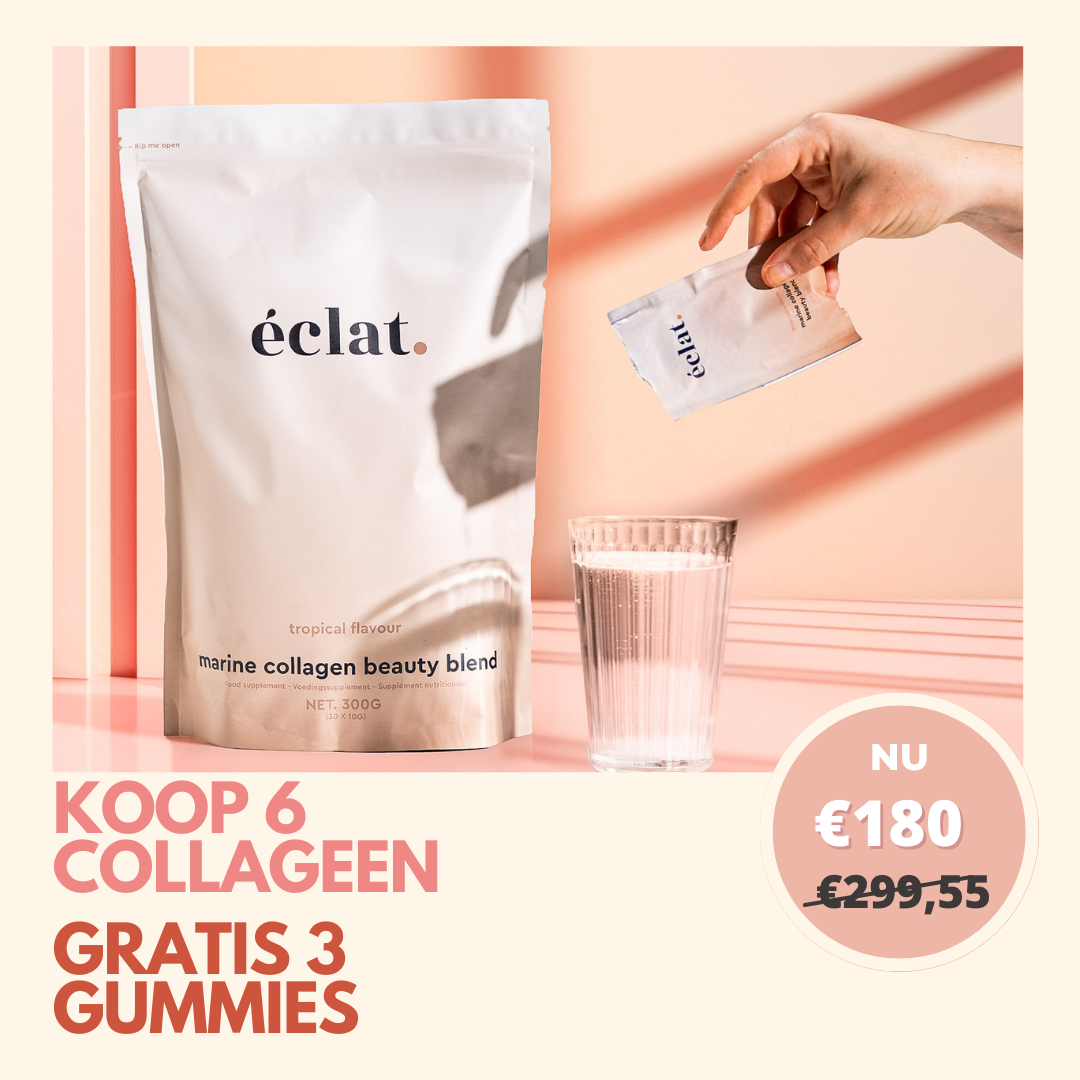 x Summer Glow Deal: Marine Collageen (6x) + Vitamine Gummies (3x)