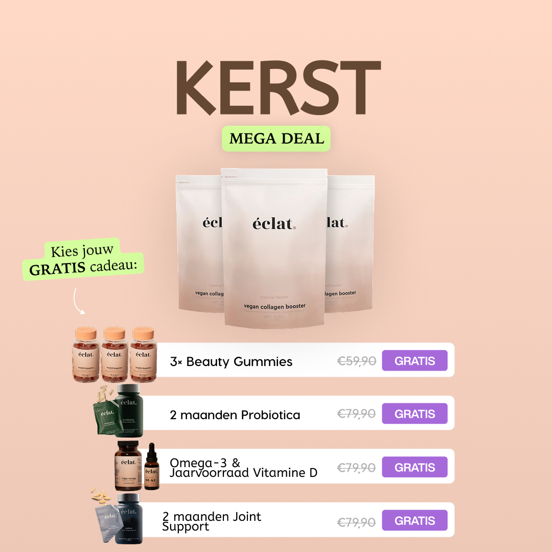 Vegan Collageen Booster (3x) + Kerst Cadeaus