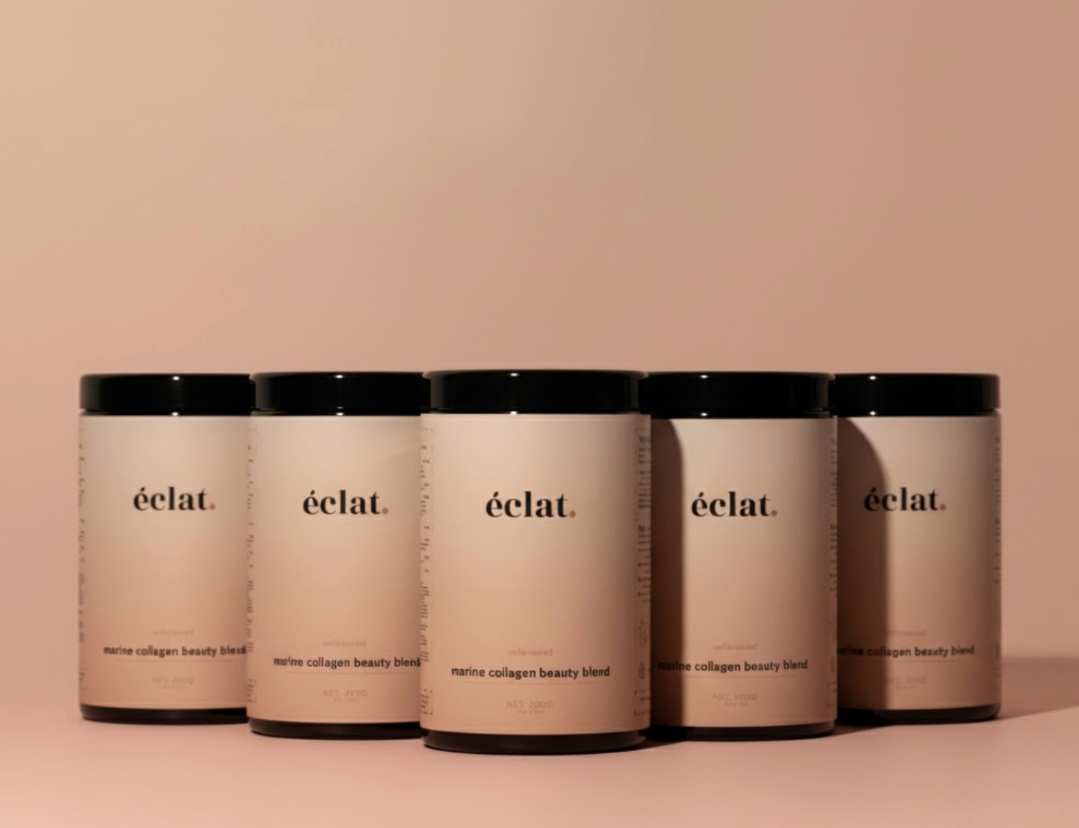 Marine (Vis) Collageen Beauty Blend (pot - 300 gram - 30 doseringen - neutrale smaak) - 5x