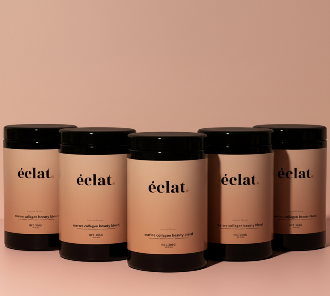 Marine (Vis) Collageen Beauty Blend (pot - 300 gram - 30 doseringen - tropical) - 5x